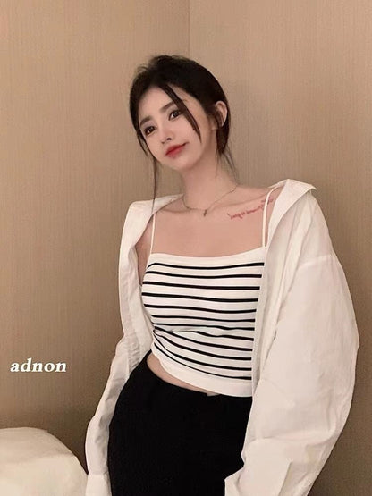 Alura Seamless Striped Camisole