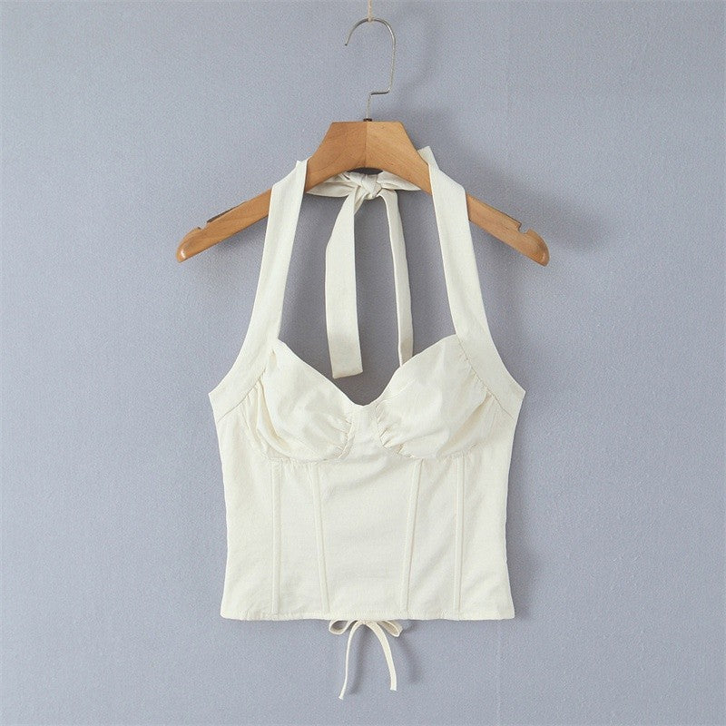 Elora Fishbone Corset Tube Top