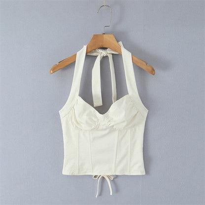 Elora Fishbone Corset Tube Top