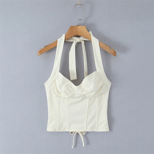 Elora Fishbone Corset Tube Top