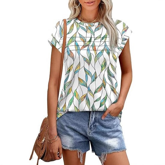 Liora Floral Print Tee