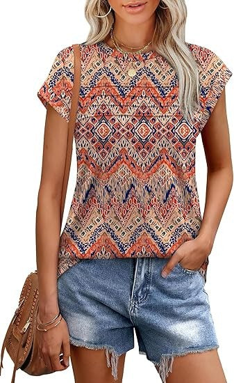 Liora Floral Print Tee