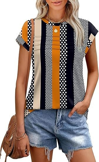 Liora Floral Print Tee