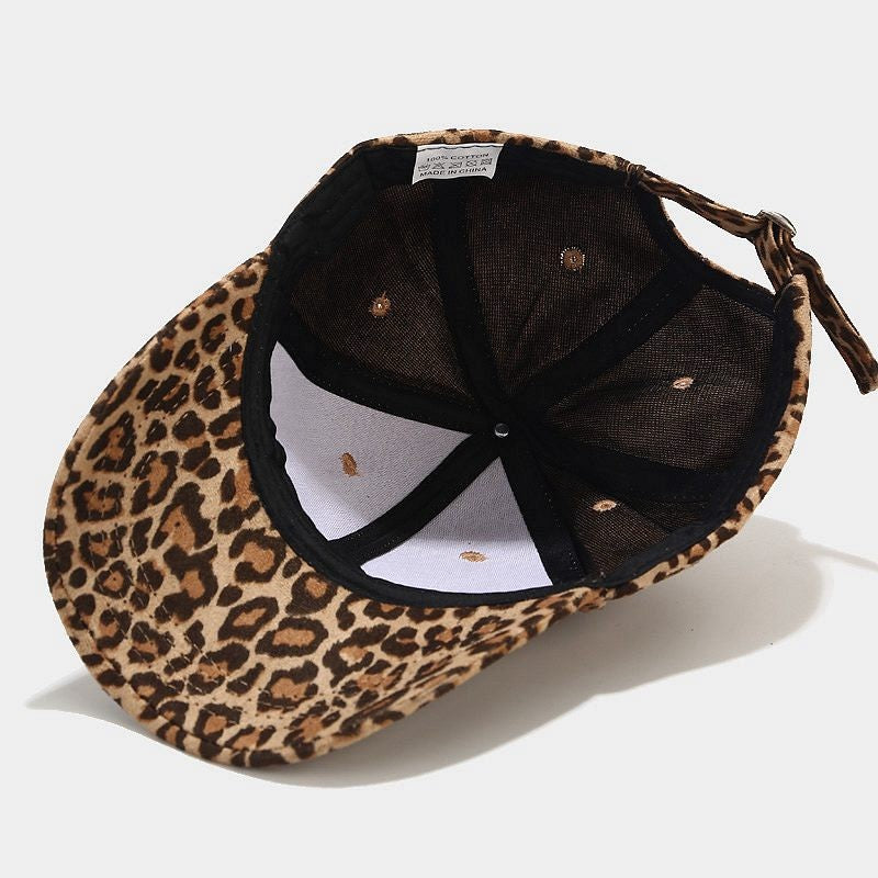 Lyra Leopard Print Baseball Cap