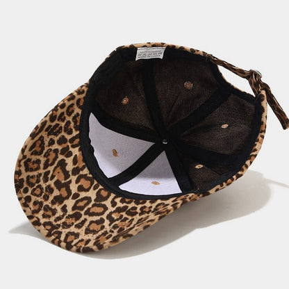Lyra Leopard Print Baseball Cap
