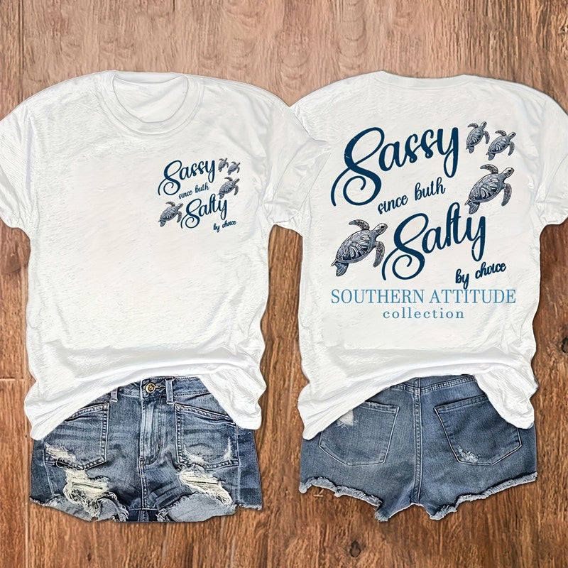 Marina Turtle Graphic Tee