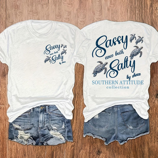 Marina Turtle Graphic Tee