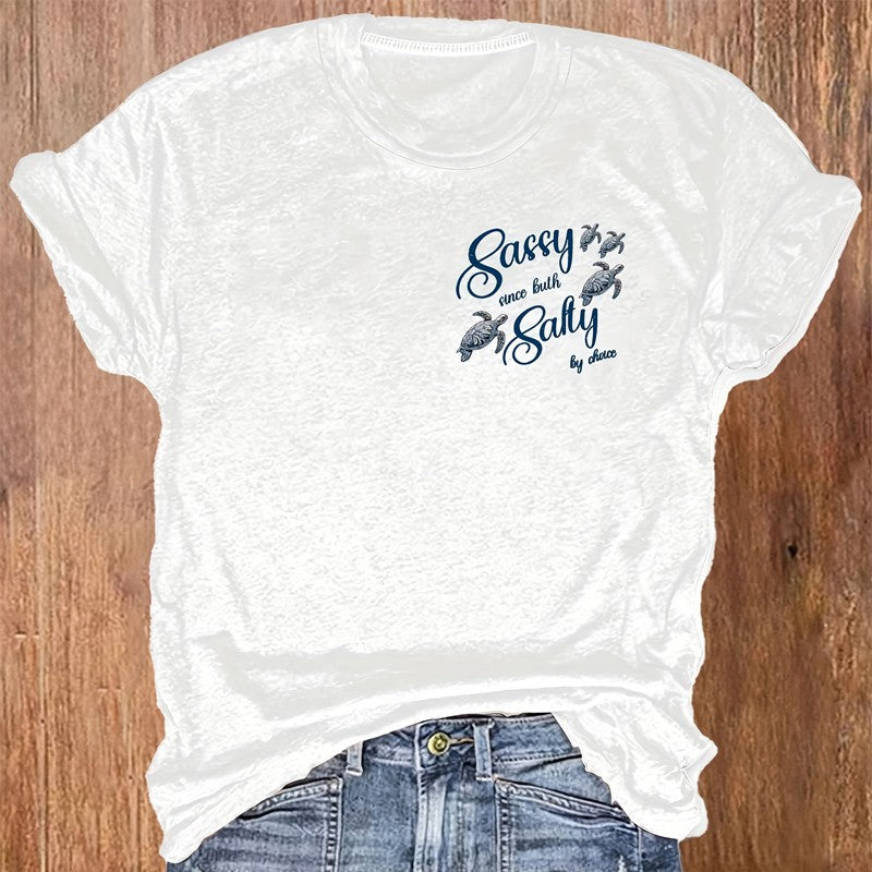 Marina Turtle Graphic Tee