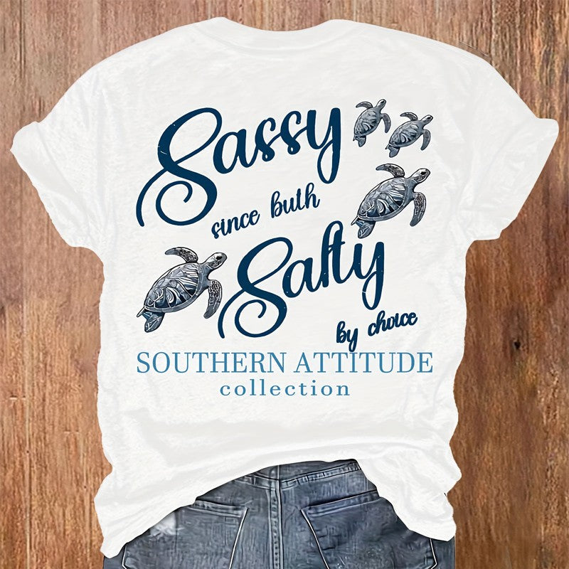 Marina Turtle Graphic Tee