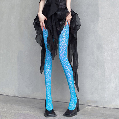 Seraphina Cobweb Mesh Stockings