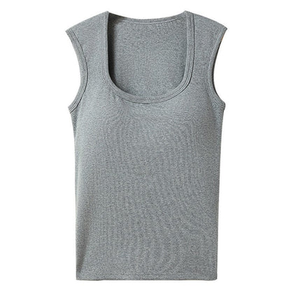Serena Cotton Padded Tank Top